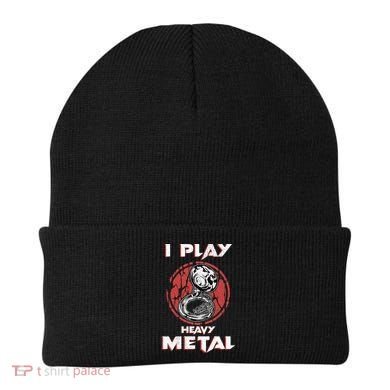 Sousaphone Play Heavy Metal Marching Band Beanie