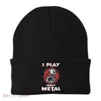 Sousaphone Play Heavy Metal Marching Band Beanie thumb 0