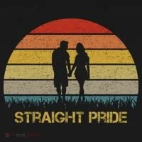 Straight Pride Heterosexual Pride Doggie Tank thumb 4