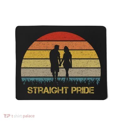 Straight Pride Heterosexual Pride Mousepad