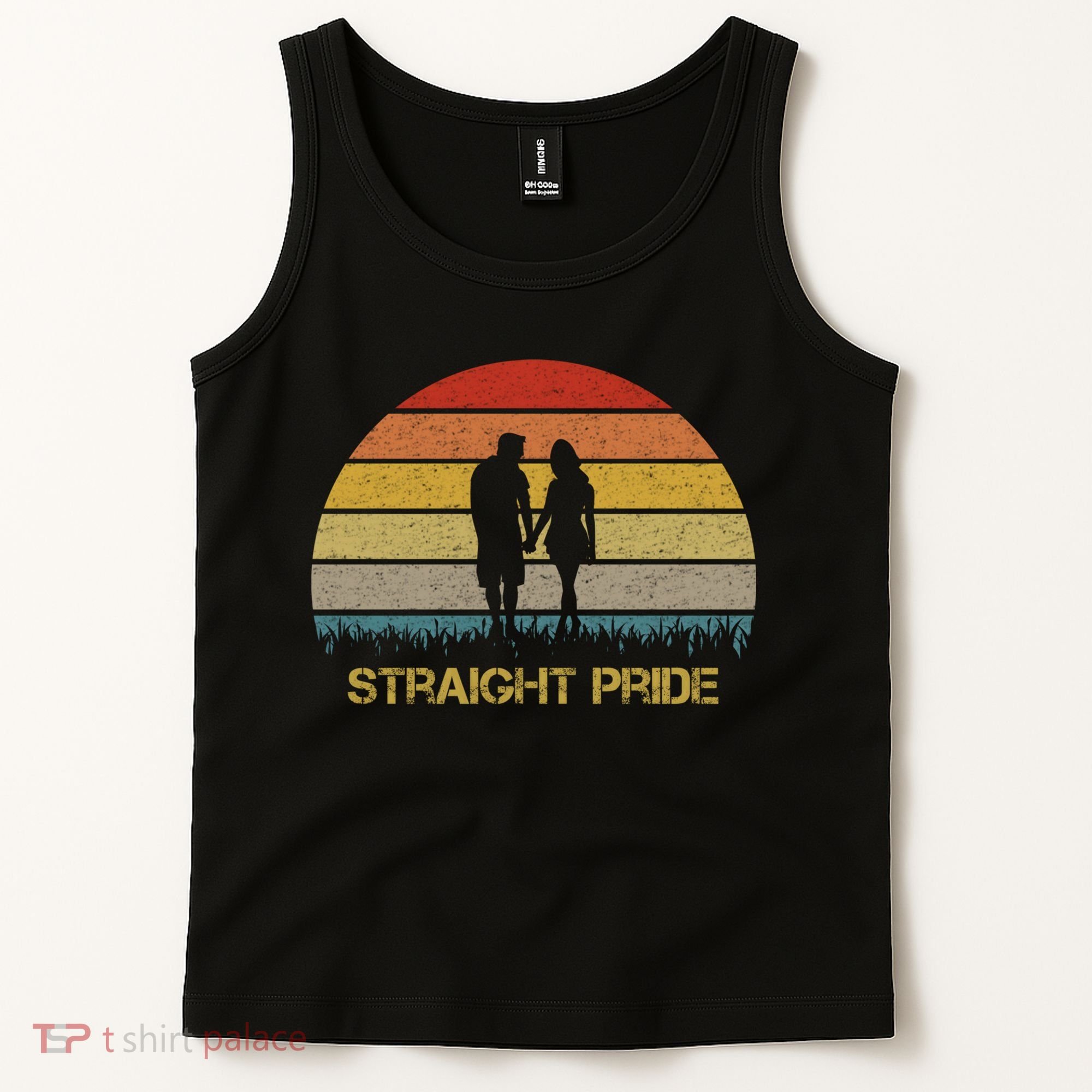 Straight Pride Heterosexual Pride Tank Top
