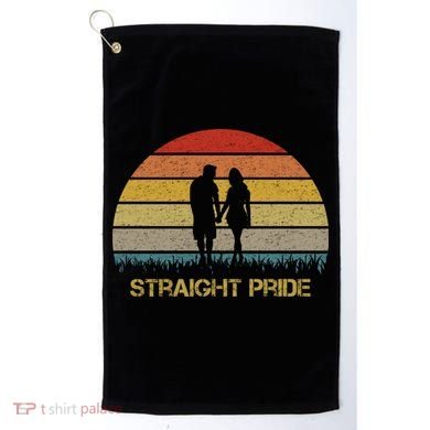 Straight Pride Heterosexual Pride Golf Towel