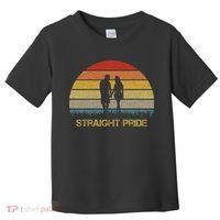 Straight Pride Heterosexual Pride Toddler T-Shirt thumb 0