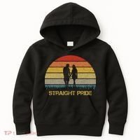 Straight Pride Heterosexual Pride Kids Hoodie thumb 0