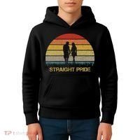 Straight Pride Heterosexual Pride Kids Hoodie thumb 4