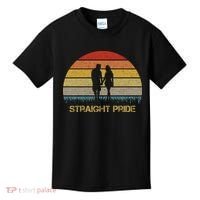 Straight Pride Heterosexual Pride Kids T-Shirt thumb 0