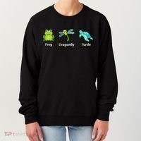 Subtle Political Humor Frog Dragonfly Turtle  Women's Sweatshirt thumb 0