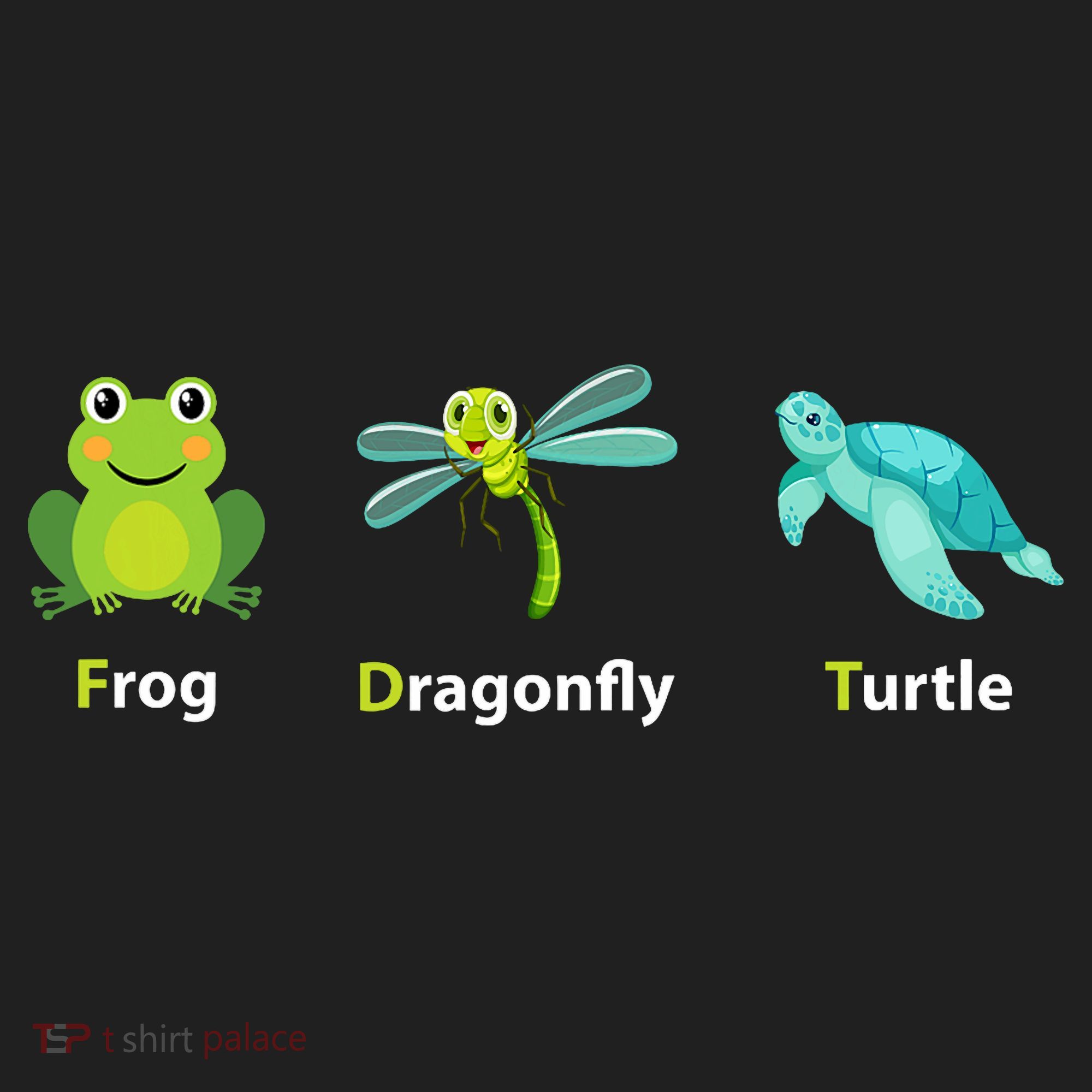 Subtle Political Humor Frog Dragonfly Turtle  Beanie