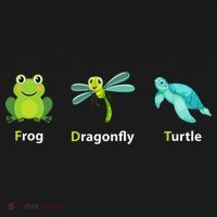 Subtle Political Humor Frog Dragonfly Turtle  Visor thumb 3