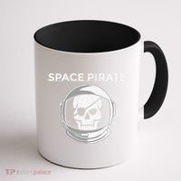 Space Pirate Halloween Costume For Pirate Astronaut Fan Coffee Mug thumb 1