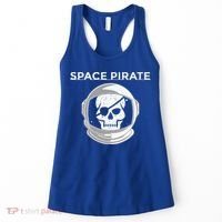 Space Pirate Halloween Costume For Pirate Astronaut Fan Women's Tank Top thumb 0
