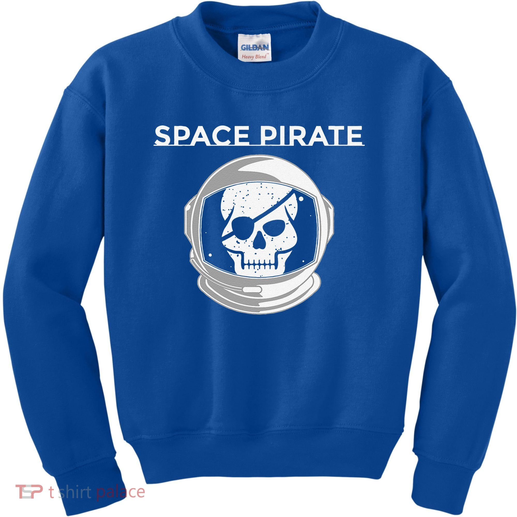 Space Pirate Halloween Costume For Pirate Astronaut Fan Kids Sweatshirt