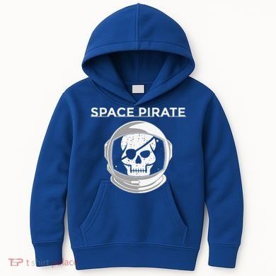 Space Pirate Halloween Costume For Pirate Astronaut Fan Kids Hoodie