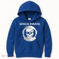 Space Pirate Halloween Costume For Pirate Astronaut Fan Kids Hoodie thumb 0