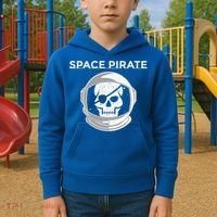 Space Pirate Halloween Costume For Pirate Astronaut Fan Kids Hoodie thumb 2