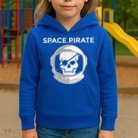 Space Pirate Halloween Costume For Pirate Astronaut Fan Kids Hoodie thumb 3