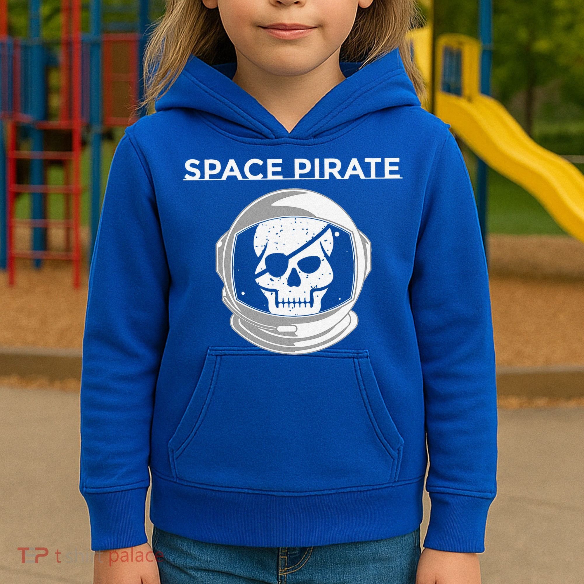 Space Pirate Halloween Costume For Pirate Astronaut Fan Kids Hoodie