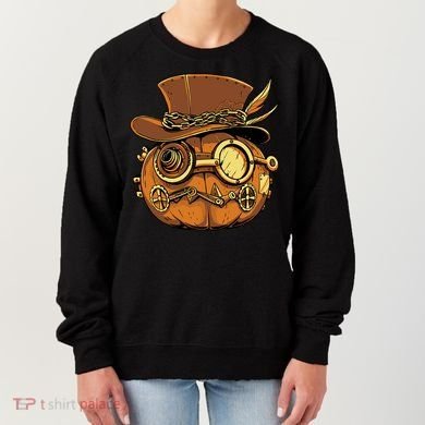 Steampunk Pumpkin Halloween Women's Sweatshirt