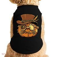 Steampunk Pumpkin Halloween Doggie Tank thumb 0