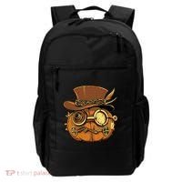 Steampunk Pumpkin Halloween Backpack thumb 0