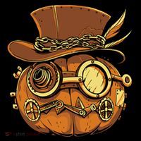 Steampunk Pumpkin Halloween Bucket Hat thumb 4