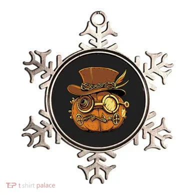Steampunk Pumpkin Halloween Ornament