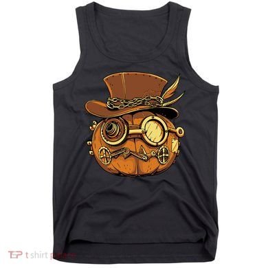 Steampunk Pumpkin Halloween Tank Top