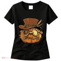 Steampunk Pumpkin Halloween Women's T-Shirt thumb 0