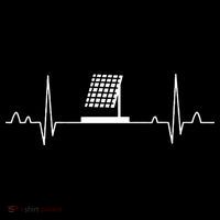 Solar Panel Heartbeat Outfit Global Warming Gift Earth Day Kids Hoodie thumb 5
