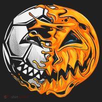 Soccer Player Halloween Pumpkin Skeleton Hallows' Day Beanie thumb 2