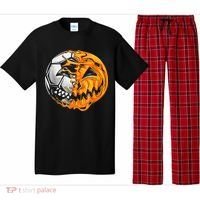 Soccer Player Halloween Pumpkin Skeleton Hallows' Day Pajama Set thumb 0