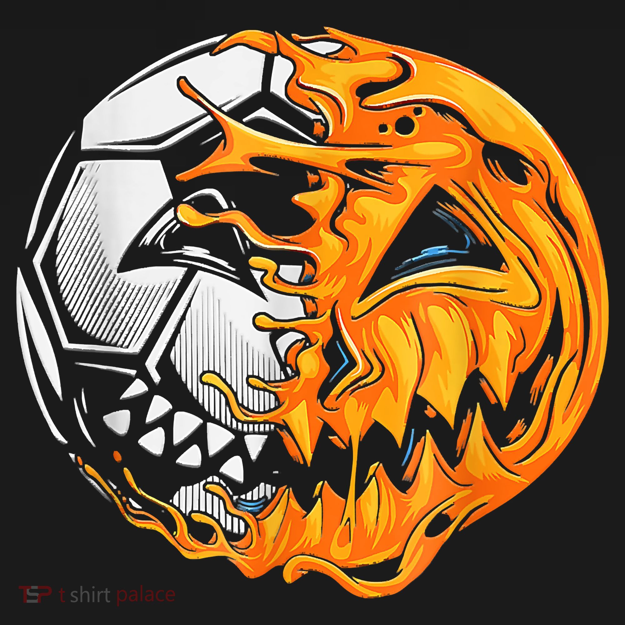Soccer Player Halloween Pumpkin Skeleton Hallows' Day Toddler T-Shirt