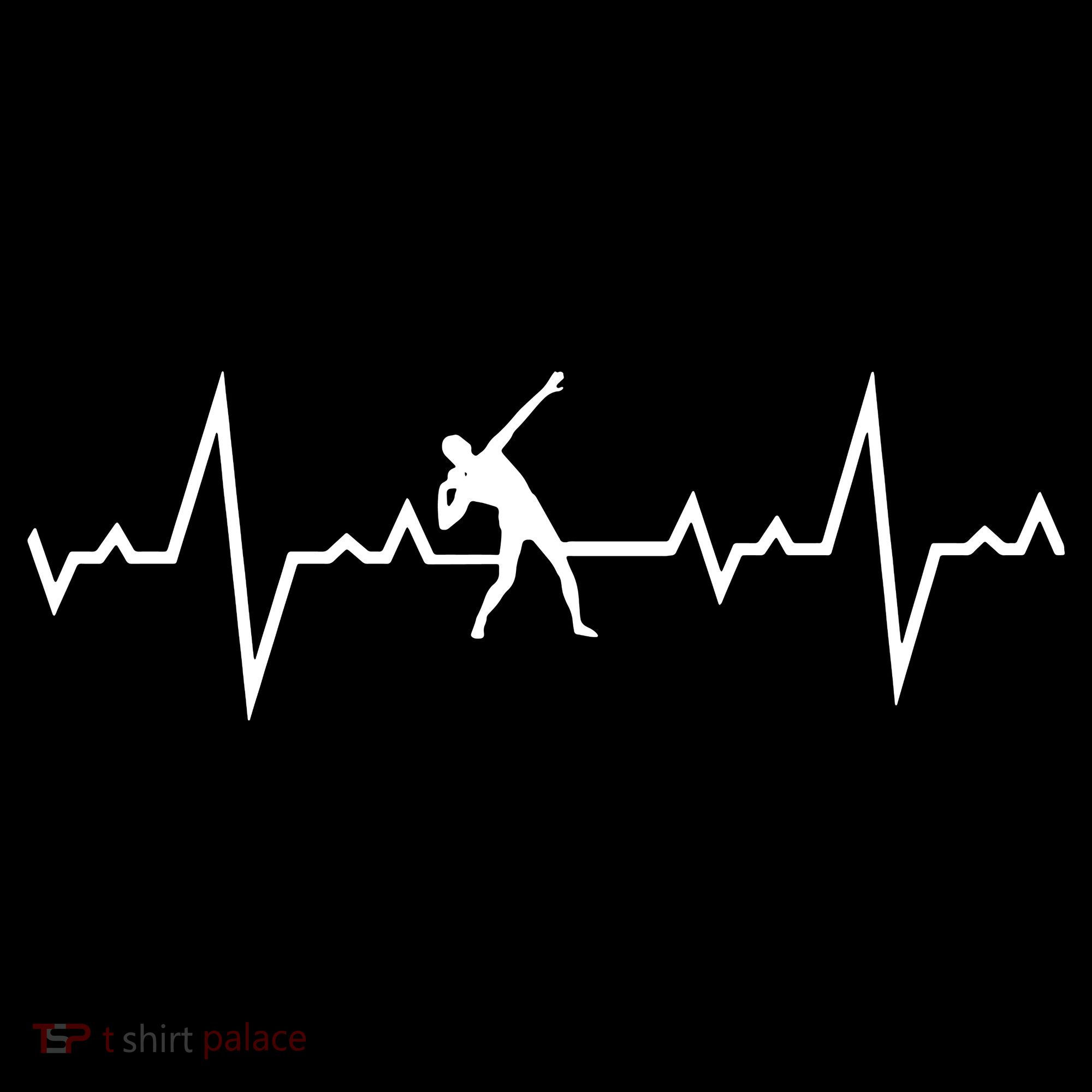 Shot Put Heart Beats Coffee Mug