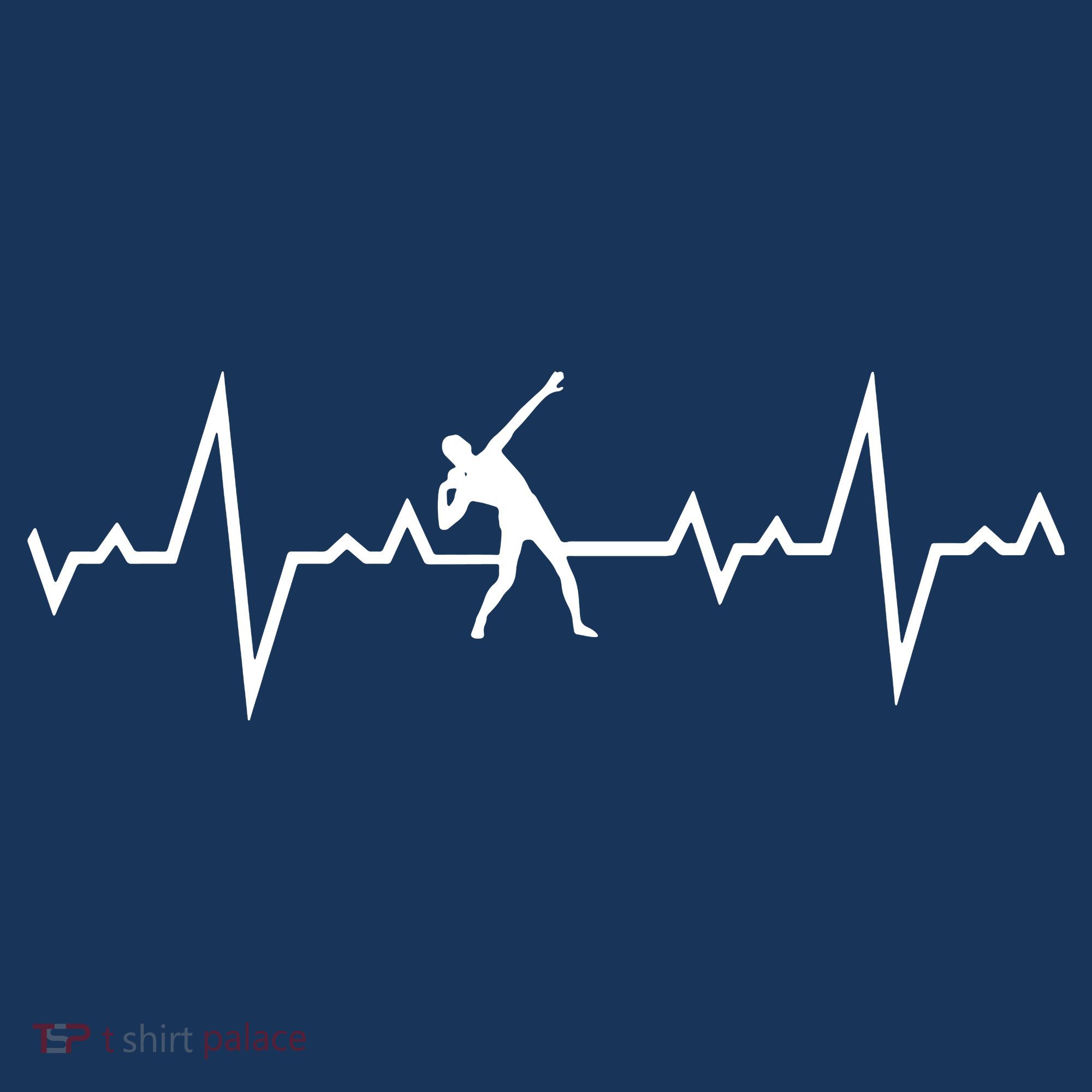Shot Put Heart Beats Long Sleeve Shirt