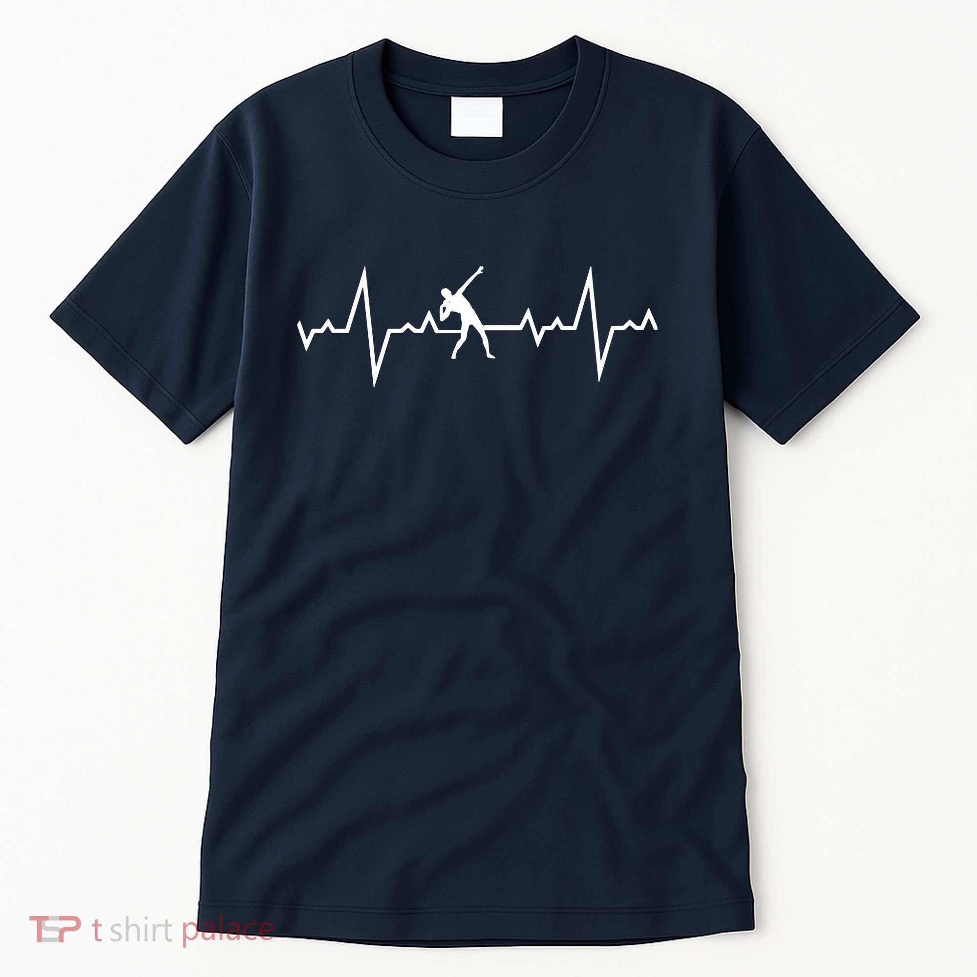Shot Put Heart Beats Tall T-Shirt