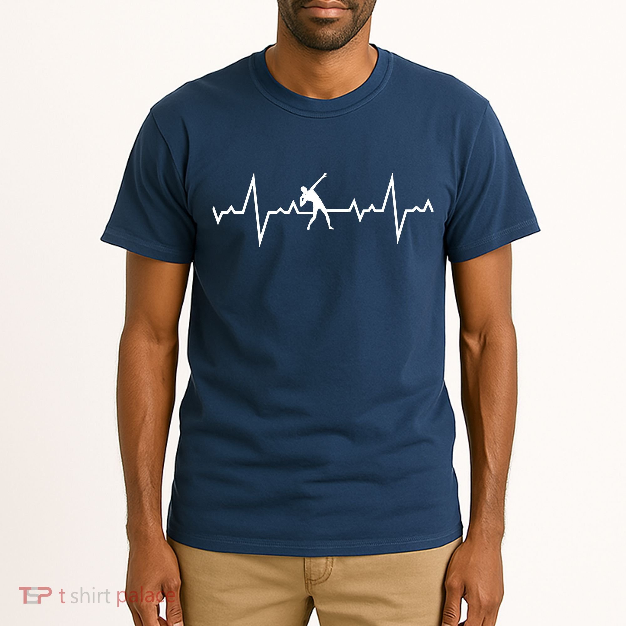 Shot Put Heart Beats Tall T-Shirt