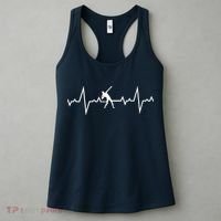 Shot Put Heart Beats Women's Tank Top thumb 3