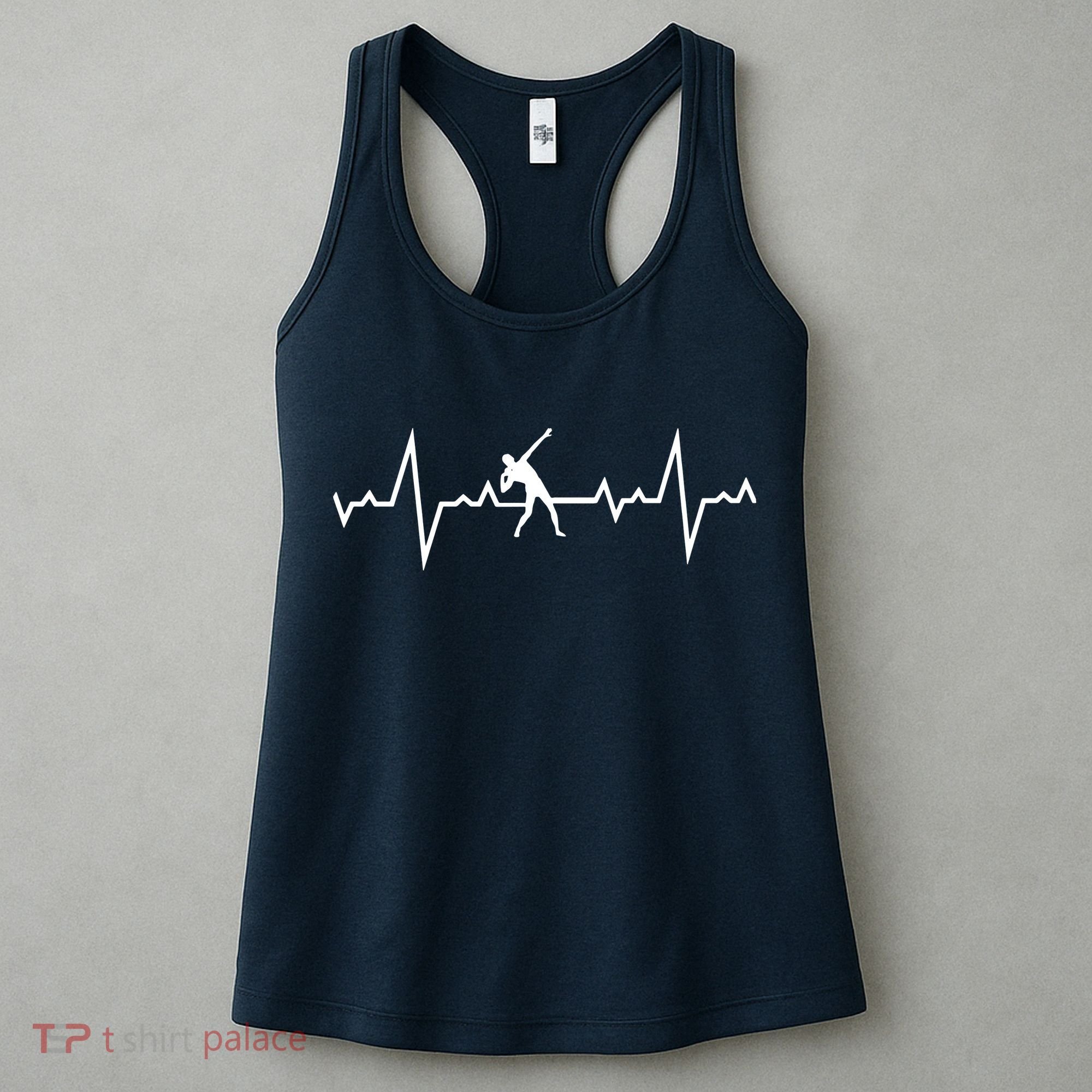Shot Put Heart Beats Women's Tank Top