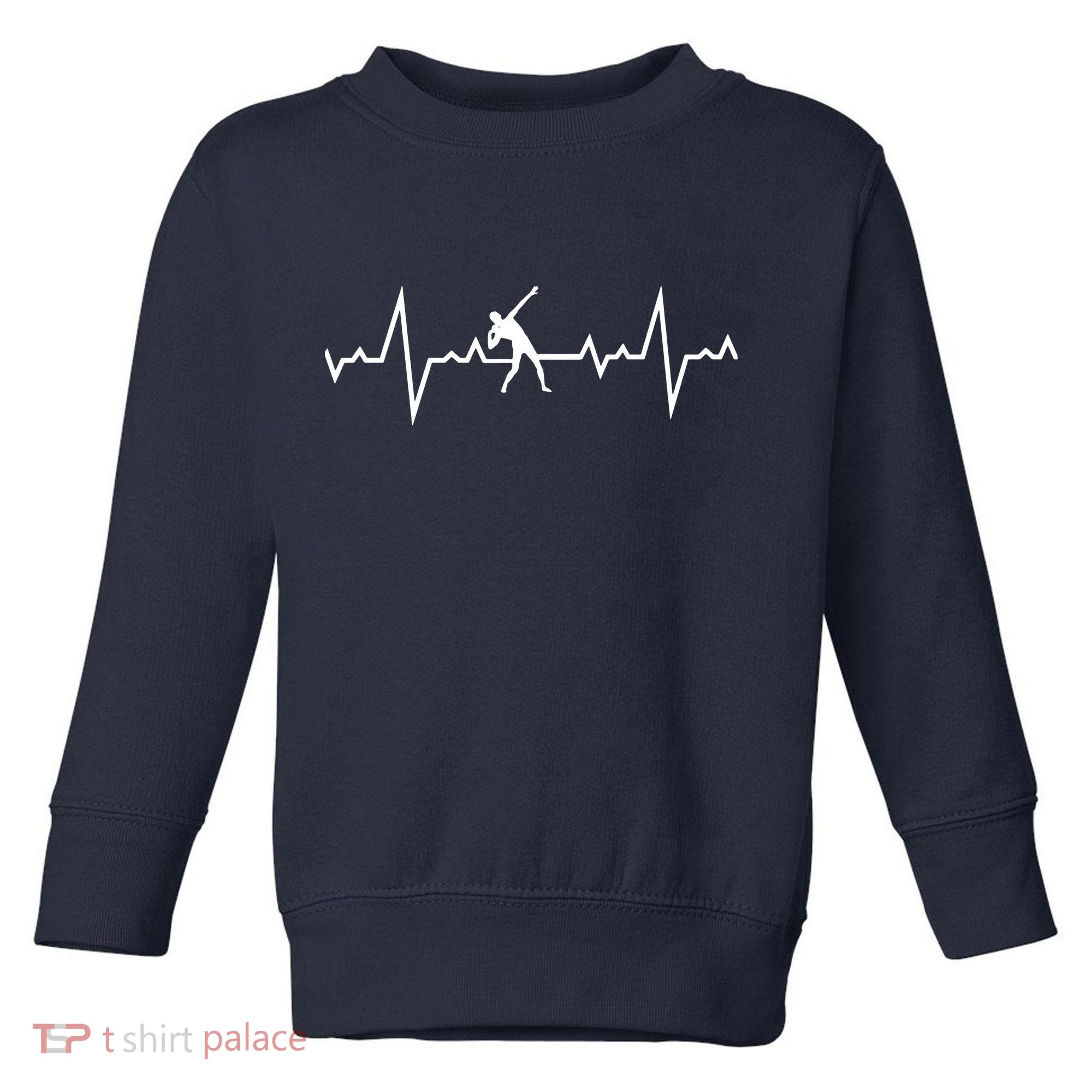 Shot Put Heart Beats Toddler Sweatshirt