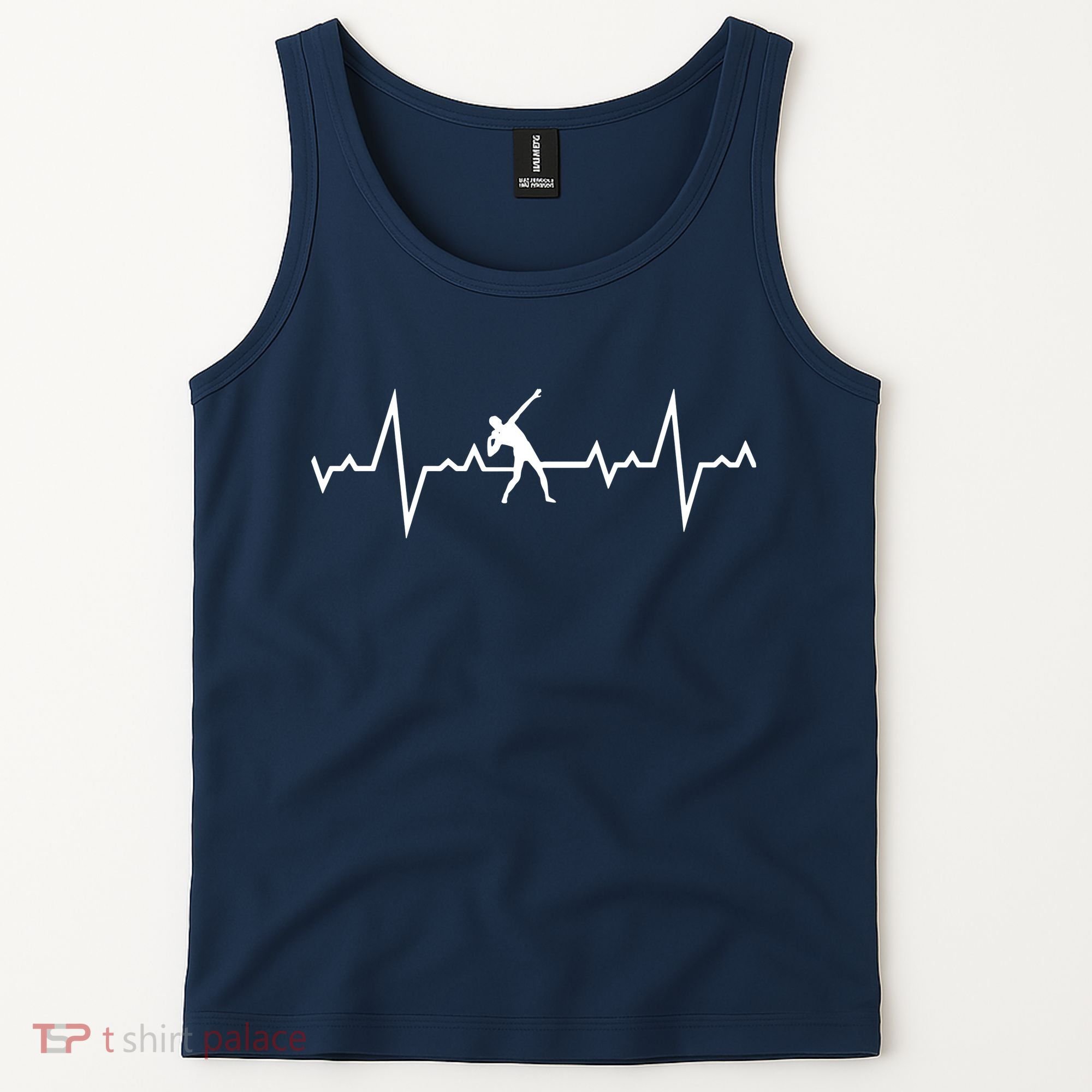Shot Put Heart Beats Tank Top