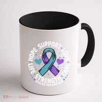 Suicide Prevention Hope Support Love Life Suicide Awareness Gift Coffee Mug thumb 1