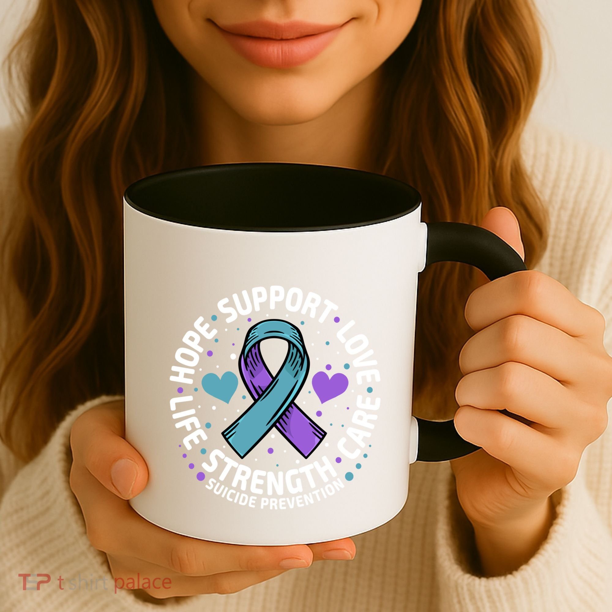 Suicide Prevention Hope Support Love Life Suicide Awareness Gift Coffee Mug