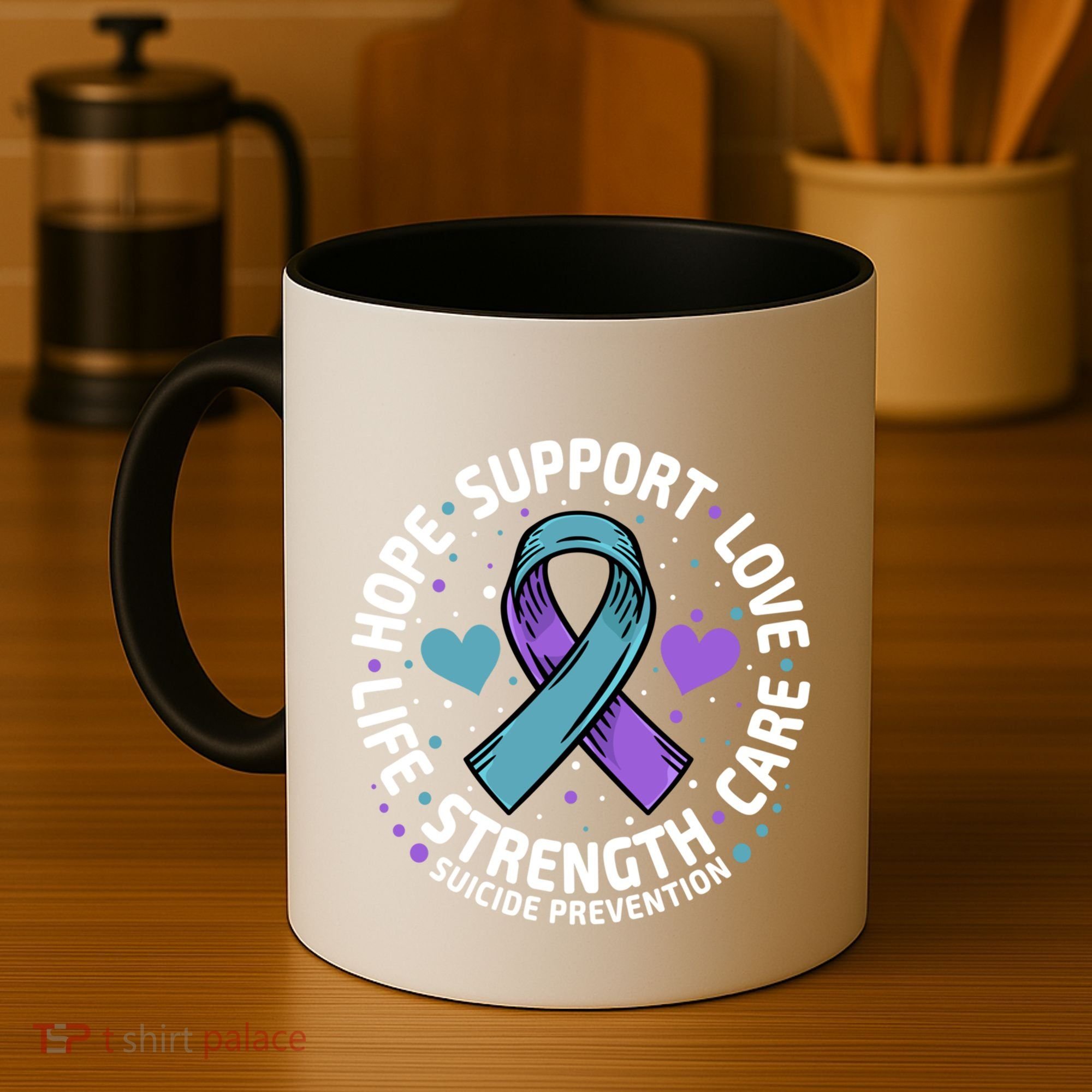 Suicide Prevention Hope Support Love Life Suicide Awareness Gift Coffee Mug