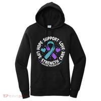 Suicide Prevention Hope Support Love Life Suicide Awareness Gift Women's Hoodie thumb 0