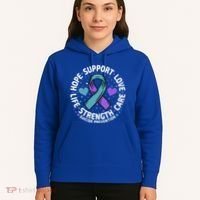 Suicide Prevention Hope Support Love Life Suicide Awareness Gift Hoodie thumb 5