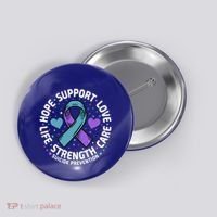 Suicide Prevention Hope Support Love Life Suicide Awareness Gift Button thumb 0