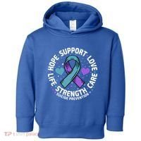 Suicide Prevention Hope Support Love Life Suicide Awareness Gift Toddler Hoodie thumb 0
