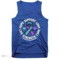 Suicide Prevention Hope Support Love Life Suicide Awareness Gift Tank Top thumb 0