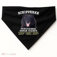 Schipperke Professional Human Trainer Cute Dog USA-Made Doggie Bandana thumb 0