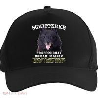 Schipperke Professional Human Trainer Cute Dog Five-Panel Snapback Cap thumb 0